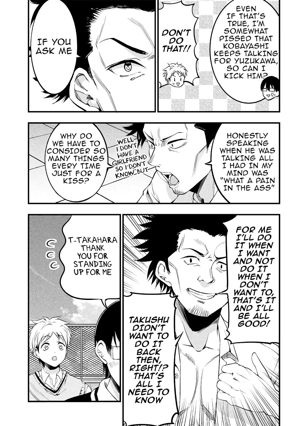 Yuzukawa-san wa, Sasshite Hoshii. Chapter 18 page 11 - Chapter 18: I don't want him to think I'm an indecent girl