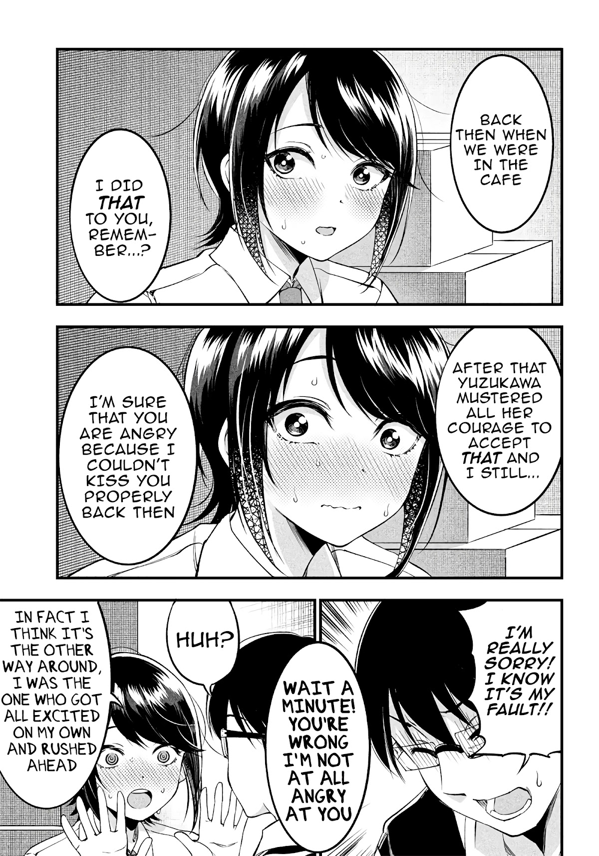 Yuzukawa-san wa, Sasshite Hoshii. Chapter 18 page 17 - Chapter 18: I don't want him to think I'm an indecent girl