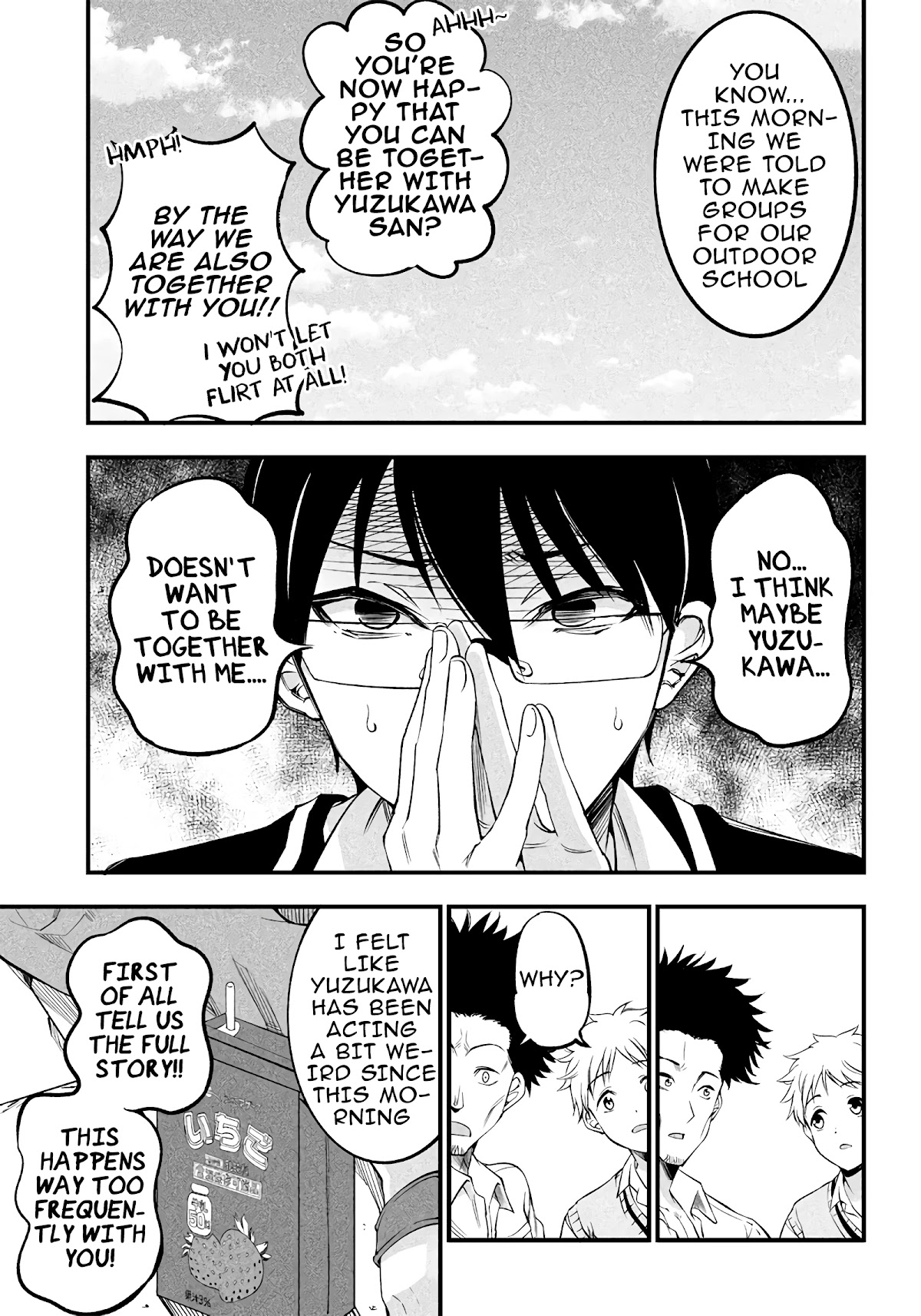 Yuzukawa-san wa, Sasshite Hoshii. Chapter 18 page 7 - Chapter 18: I don't want him to think I'm an indecent girl