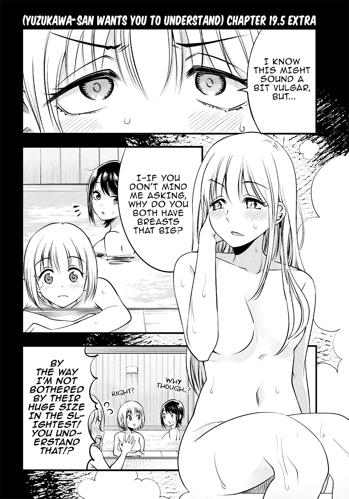 Yuzukawa-san wa, Sasshite Hoshii. Chapter 19.5 page 1 - Chapter 19.5: Extra 19 + Volume 2 Extras