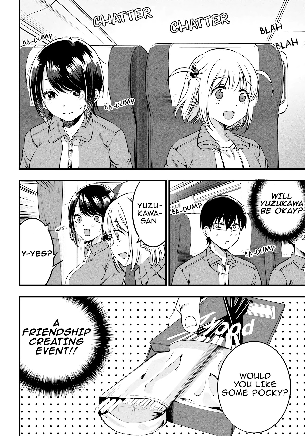 Yuzukawa-san wa, Sasshite Hoshii. Chapter 19 page 4 - Chapter 19: Let's go to the outdoor school (Part 1)