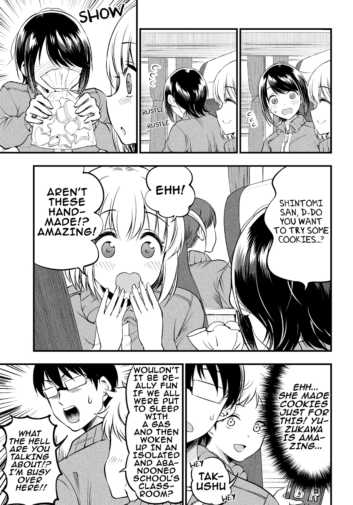 Yuzukawa-san wa, Sasshite Hoshii. Chapter 19 page 5 - Chapter 19: Let's go to the outdoor school (Part 1)