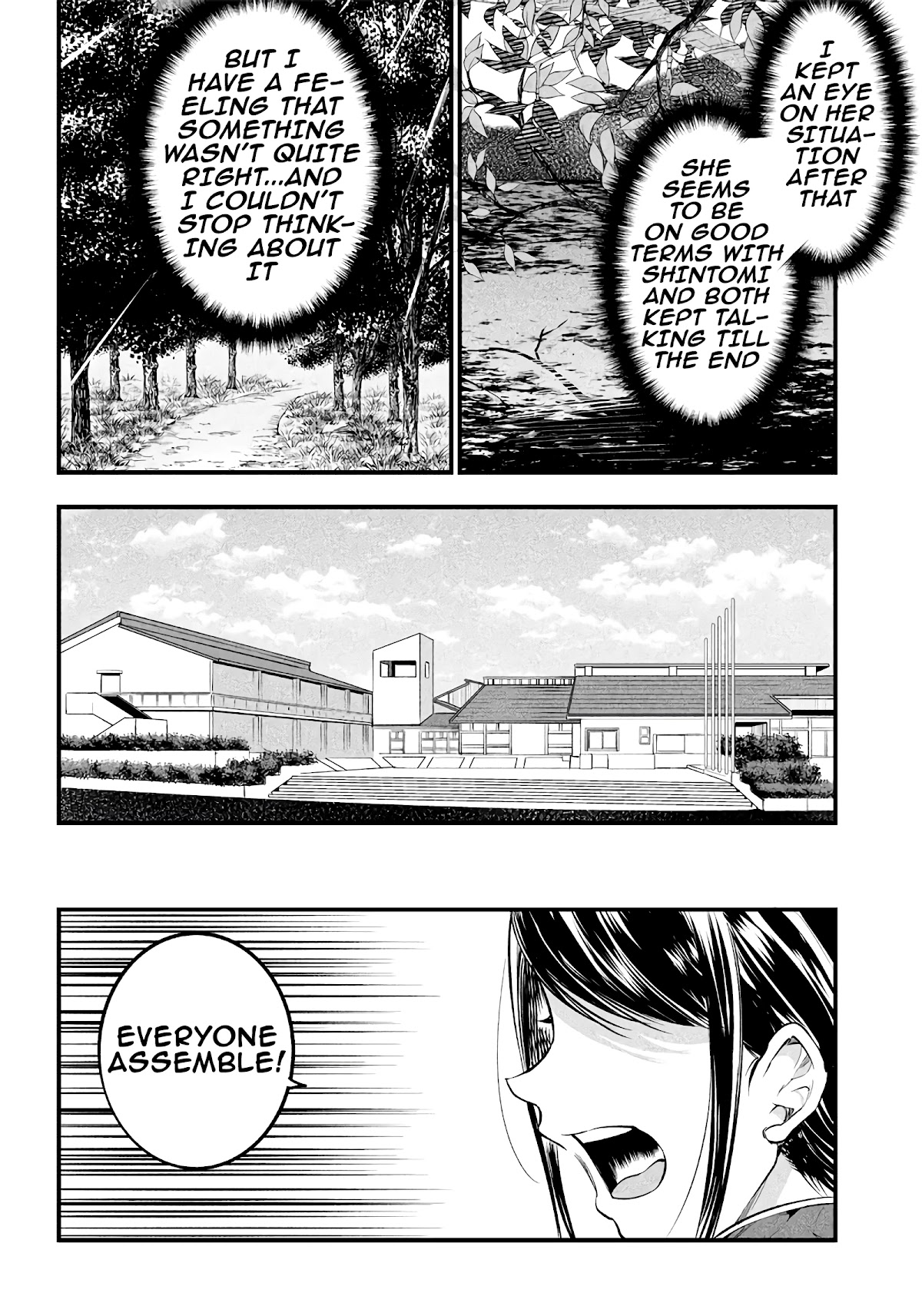 Yuzukawa-san wa, Sasshite Hoshii. Chapter 19 page 6 - Chapter 19: Let's go to the outdoor school (Part 1)