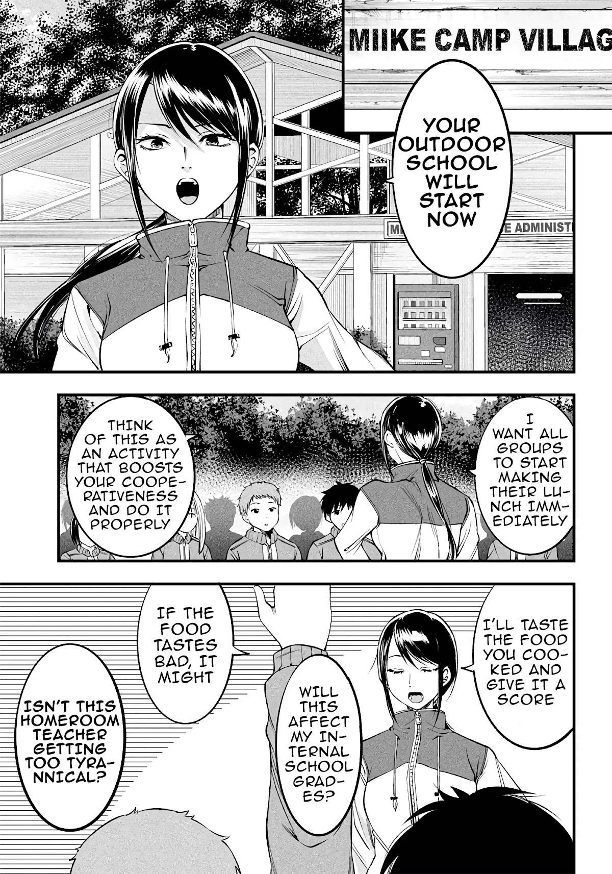 Yuzukawa-san wa, Sasshite Hoshii. Chapter 19 page 7 - Chapter 19: Let's go to the outdoor school (Part 1)
