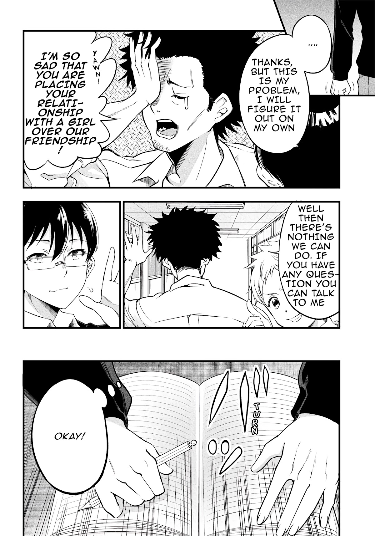 Yuzukawa-san wa, Sasshite Hoshii. Chapter 2 page 4 - Chapter 2: I shortened them.