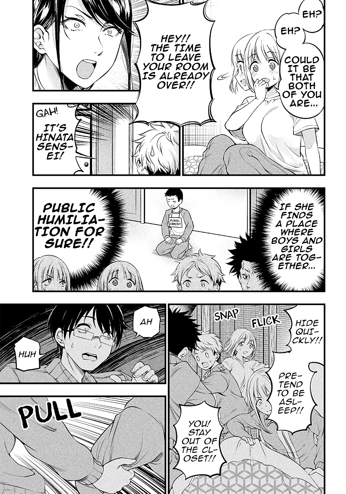 Yuzukawa-san wa, Sasshite Hoshii. Chapter 20 page 10 - Chapter 20: Let's go to the outdoor school (Part 2)