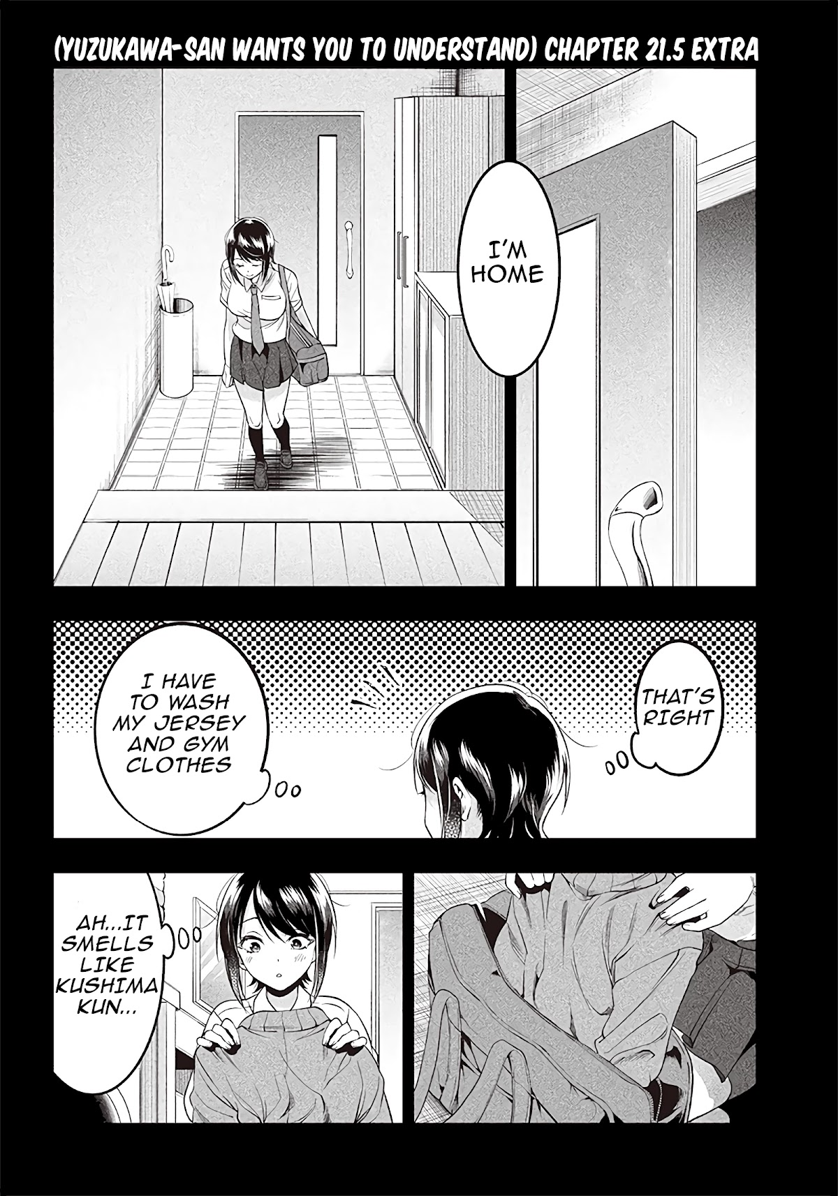 Yuzukawa-san wa, Sasshite Hoshii. Chapter 21.5 page 1 - Chapter 21.5: Extra 21