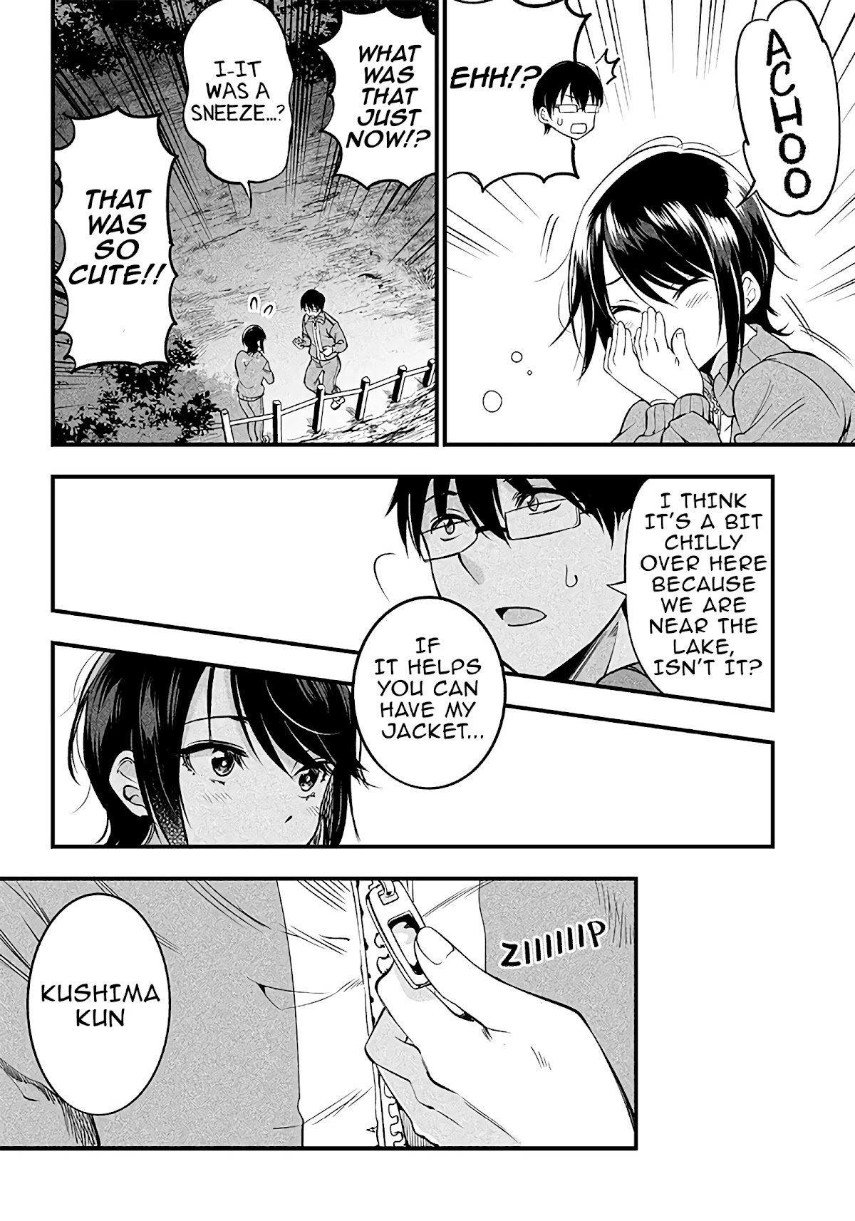 Yuzukawa-san wa, Sasshite Hoshii. Chapter 21 page 12 - Chapter 21: Let's go to the outdoor school (Part 3)