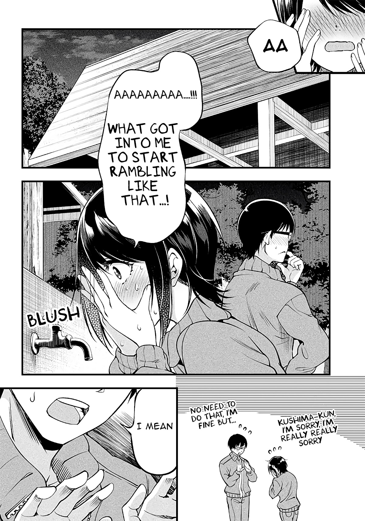 Yuzukawa-san wa, Sasshite Hoshii. Chapter 21 page 4 - Chapter 21: Let's go to the outdoor school (Part 3)