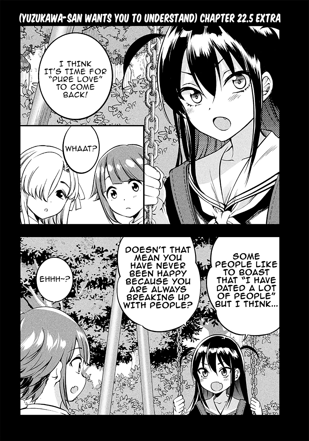 Yuzukawa-san wa, Sasshite Hoshii. Chapter 22.5 page 1 - Chapter 22.5: Extra 22