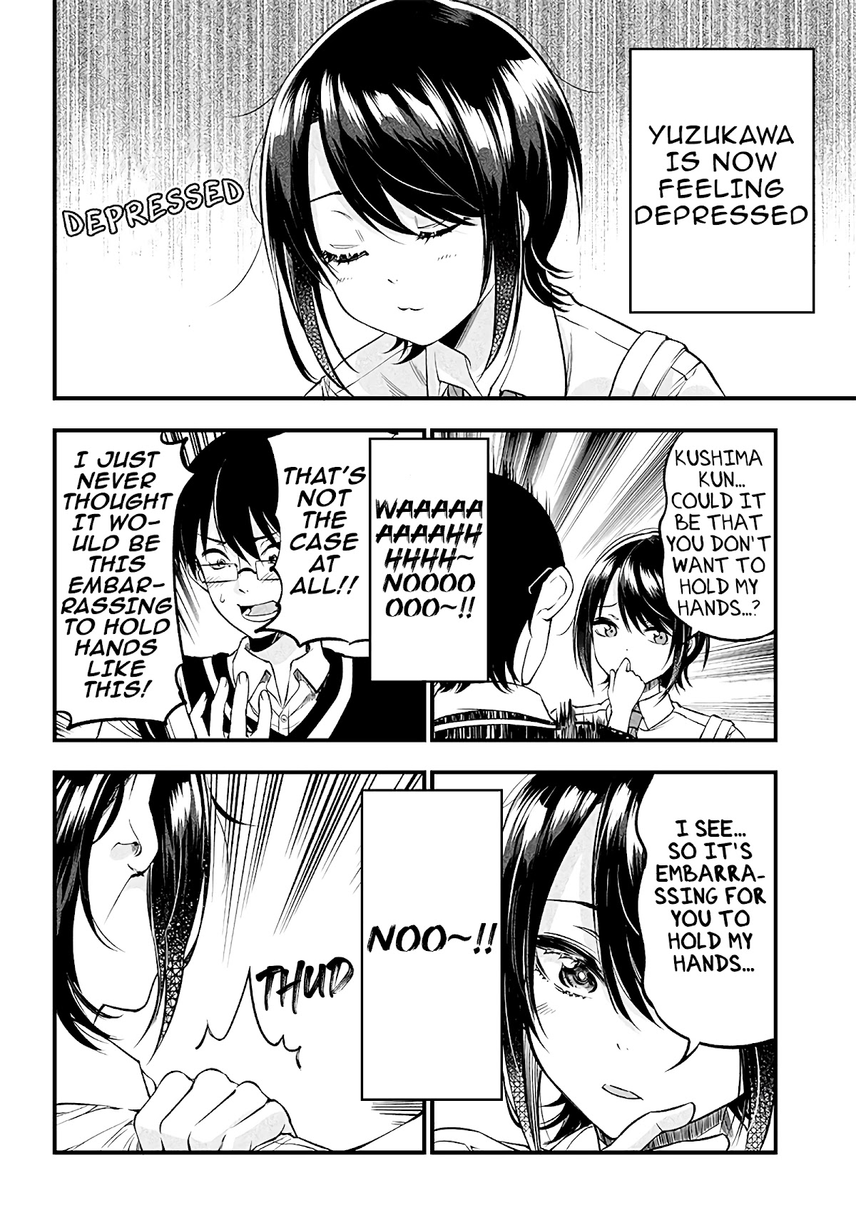 Yuzukawa-san wa, Sasshite Hoshii. Chapter 22 page 10 - Chapter 22: I was surprised when he suddenly said that