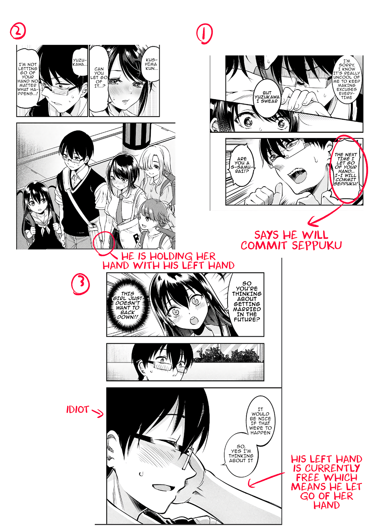 Yuzukawa-san wa, Sasshite Hoshii. Chapter 22 page 20 - Chapter 22: I was surprised when he suddenly said that