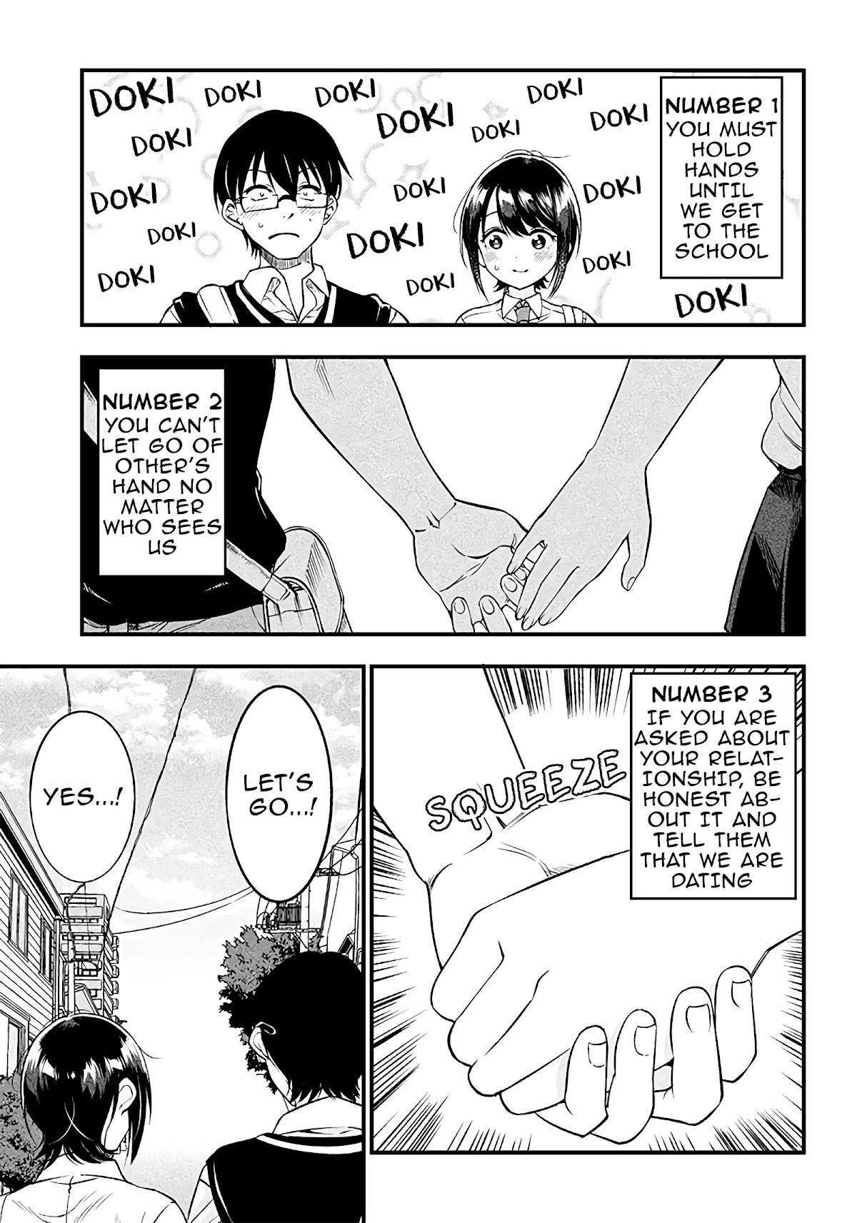 Yuzukawa-san wa, Sasshite Hoshii. Chapter 22 page 5 - Chapter 22: I was surprised when he suddenly said that