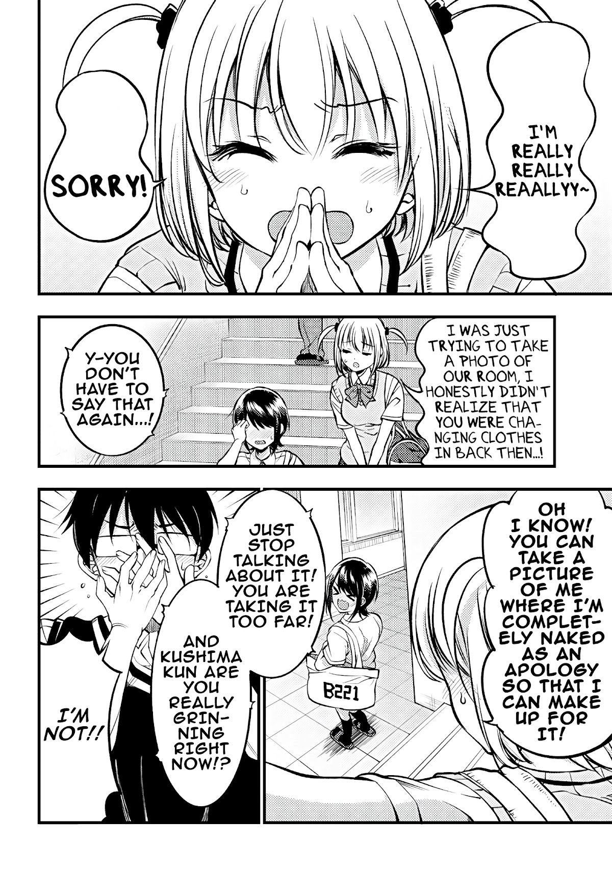 Yuzukawa-san wa, Sasshite Hoshii. Chapter 23 page 10 - Chapter 23: I want you to come along with me for lunch