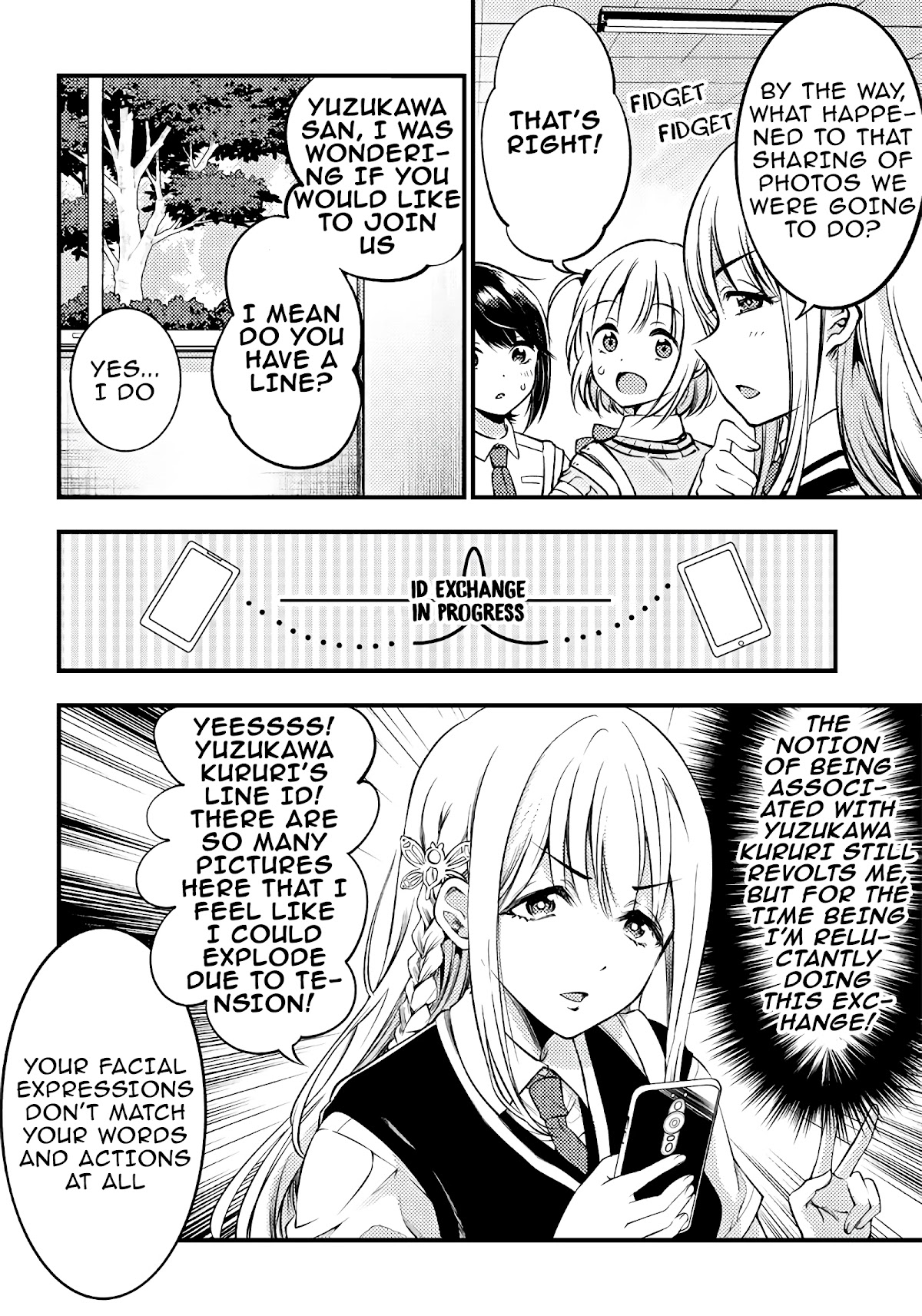 Yuzukawa-san wa, Sasshite Hoshii. Chapter 23 page 12 - Chapter 23: I want you to come along with me for lunch