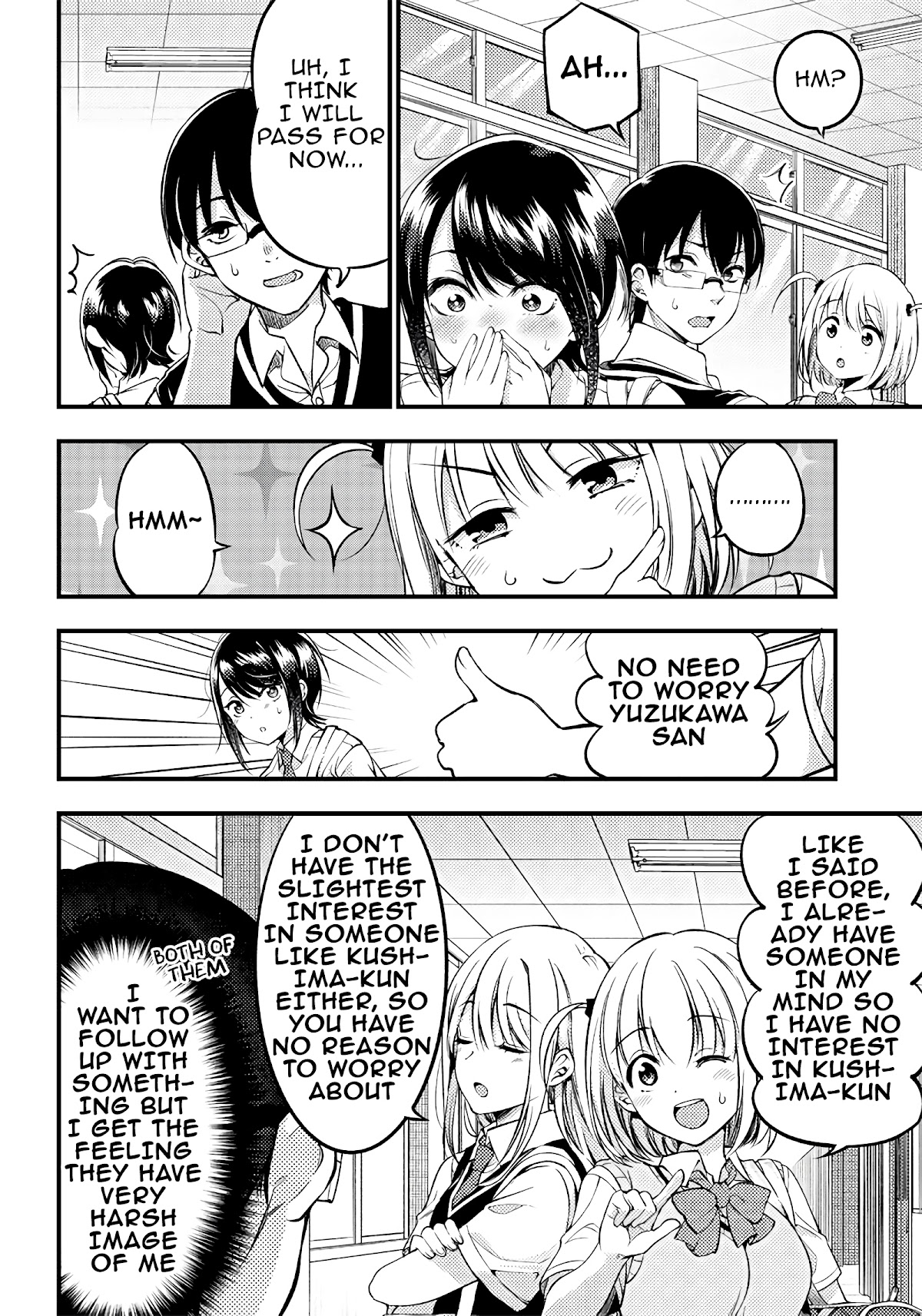 Yuzukawa-san wa, Sasshite Hoshii. Chapter 23 page 14 - Chapter 23: I want you to come along with me for lunch