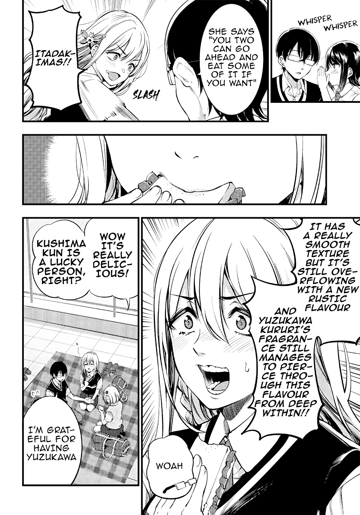 Yuzukawa-san wa, Sasshite Hoshii. Chapter 23 page 6 - Chapter 23: I want you to come along with me for lunch