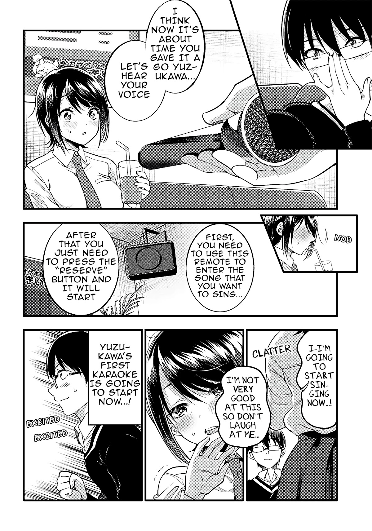 Yuzukawa-san wa, Sasshite Hoshii. Chapter 24 page 11 - Chapter 24: I want you to sing along with me
