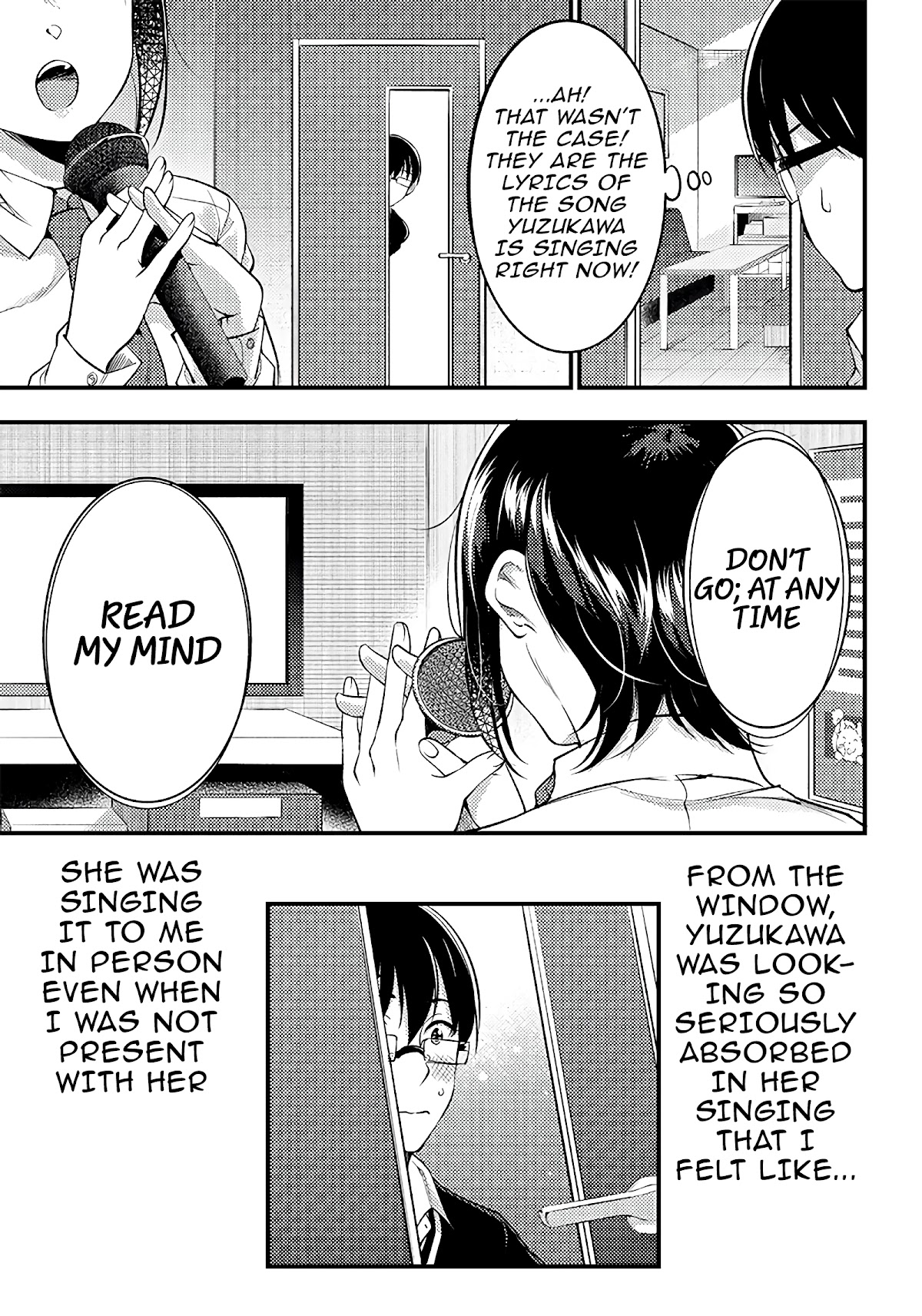 Yuzukawa-san wa, Sasshite Hoshii. Chapter 24 page 16 - Chapter 24: I want you to sing along with me