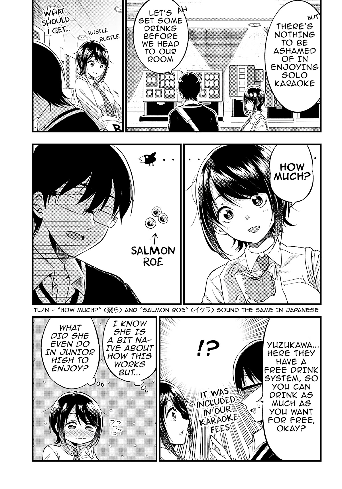 Yuzukawa-san wa, Sasshite Hoshii. Chapter 24 page 6 - Chapter 24: I want you to sing along with me