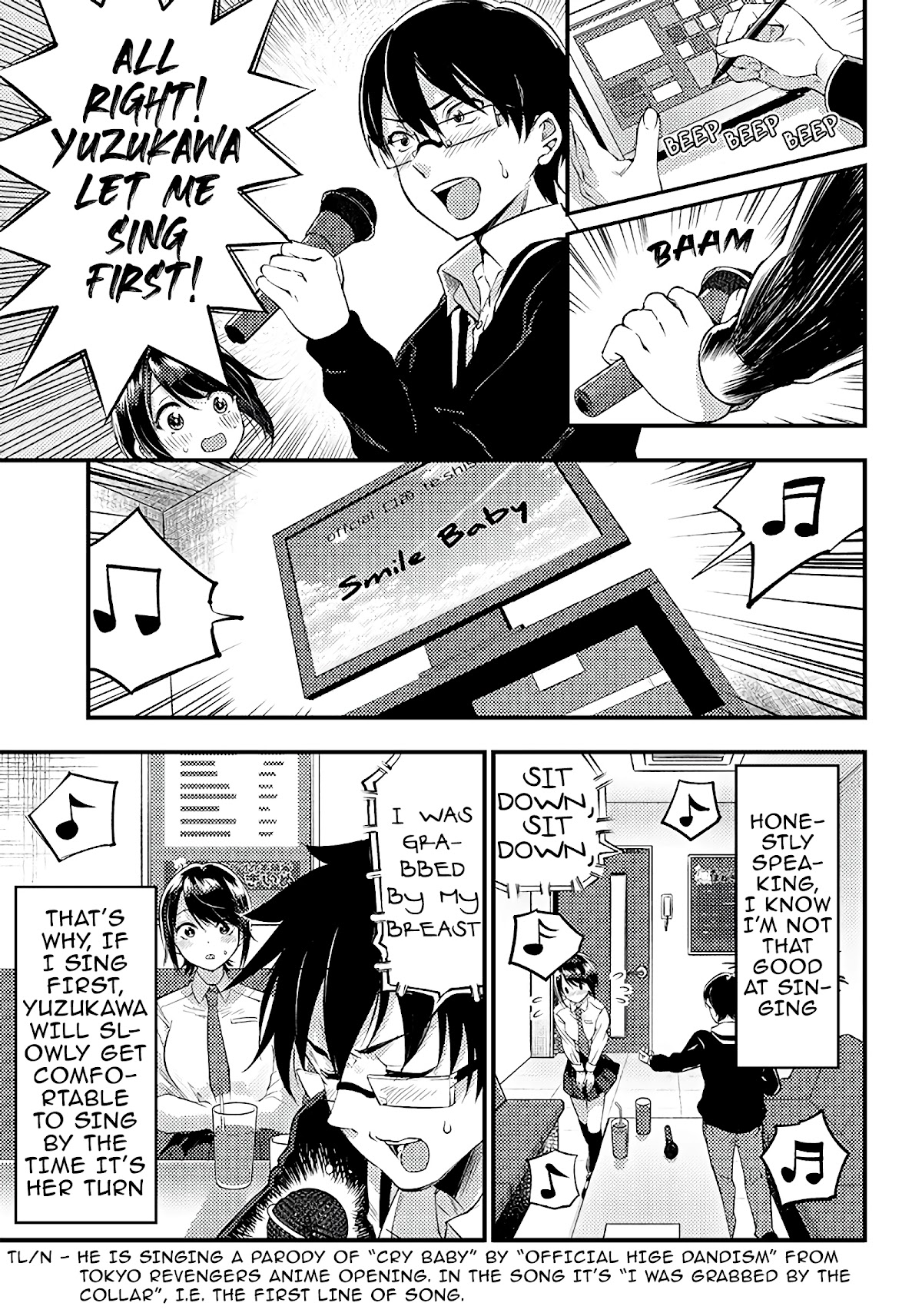 Yuzukawa-san wa, Sasshite Hoshii. Chapter 24 page 8 - Chapter 24: I want you to sing along with me