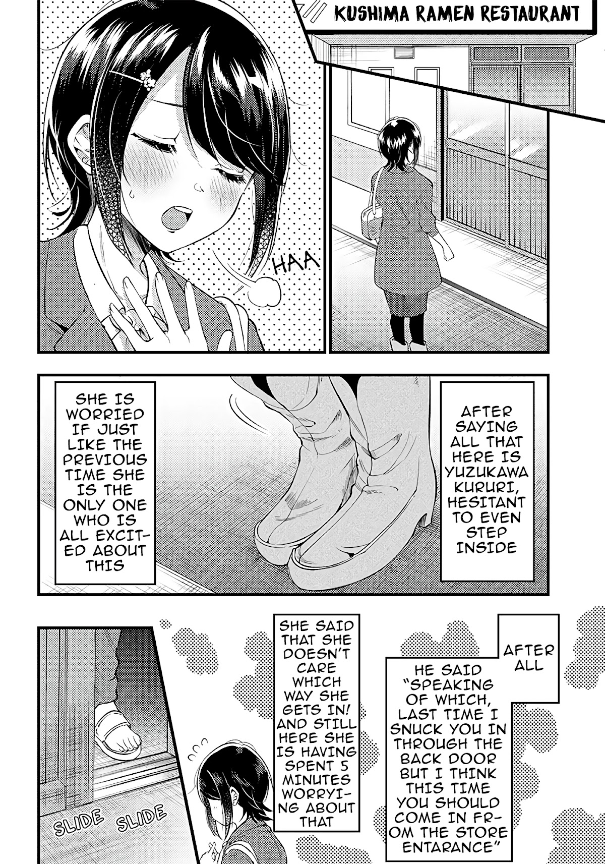 Yuzukawa-san wa, Sasshite Hoshii. Chapter 25 page 2 - Chapter 25: I don't want you to kiss me right now