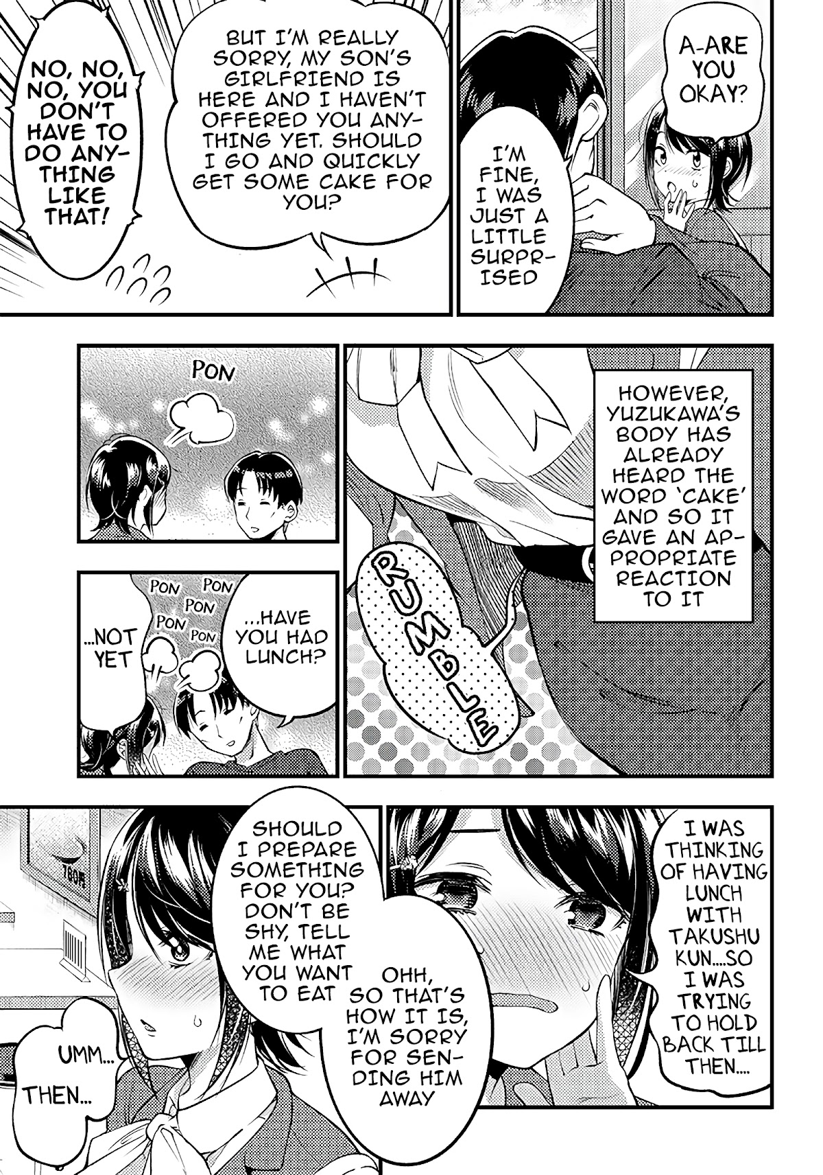 Yuzukawa-san wa, Sasshite Hoshii. Chapter 25 page 7 - Chapter 25: I don't want you to kiss me right now