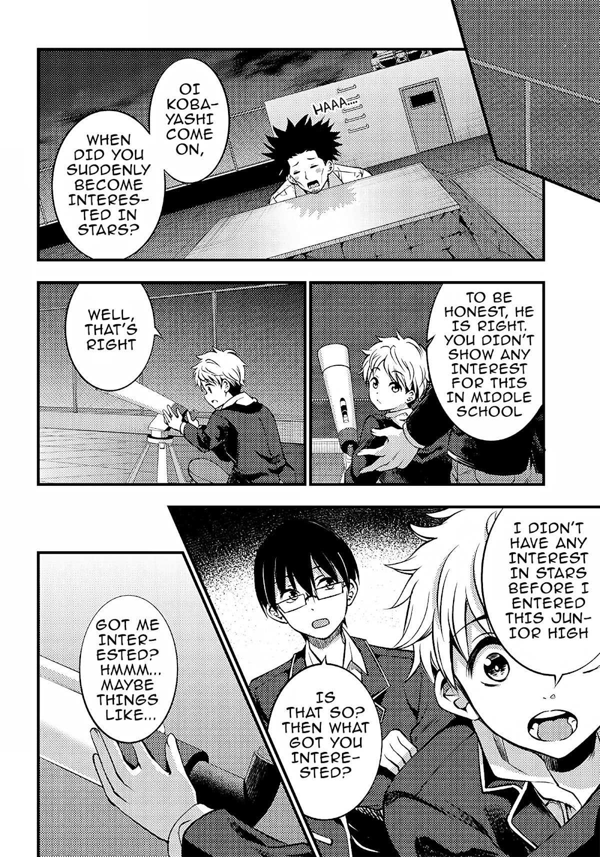 Yuzukawa-san wa, Sasshite Hoshii. Chapter 26 page 8 - Chapter 26: Stargazers
