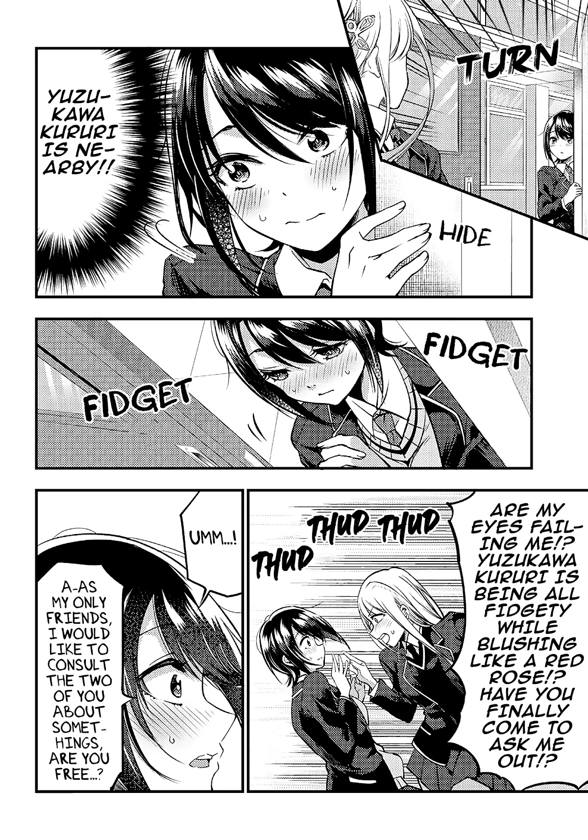 Yuzukawa-san wa, Sasshite Hoshii. Chapter 27 page 4 - Chapter 27: I want you to...