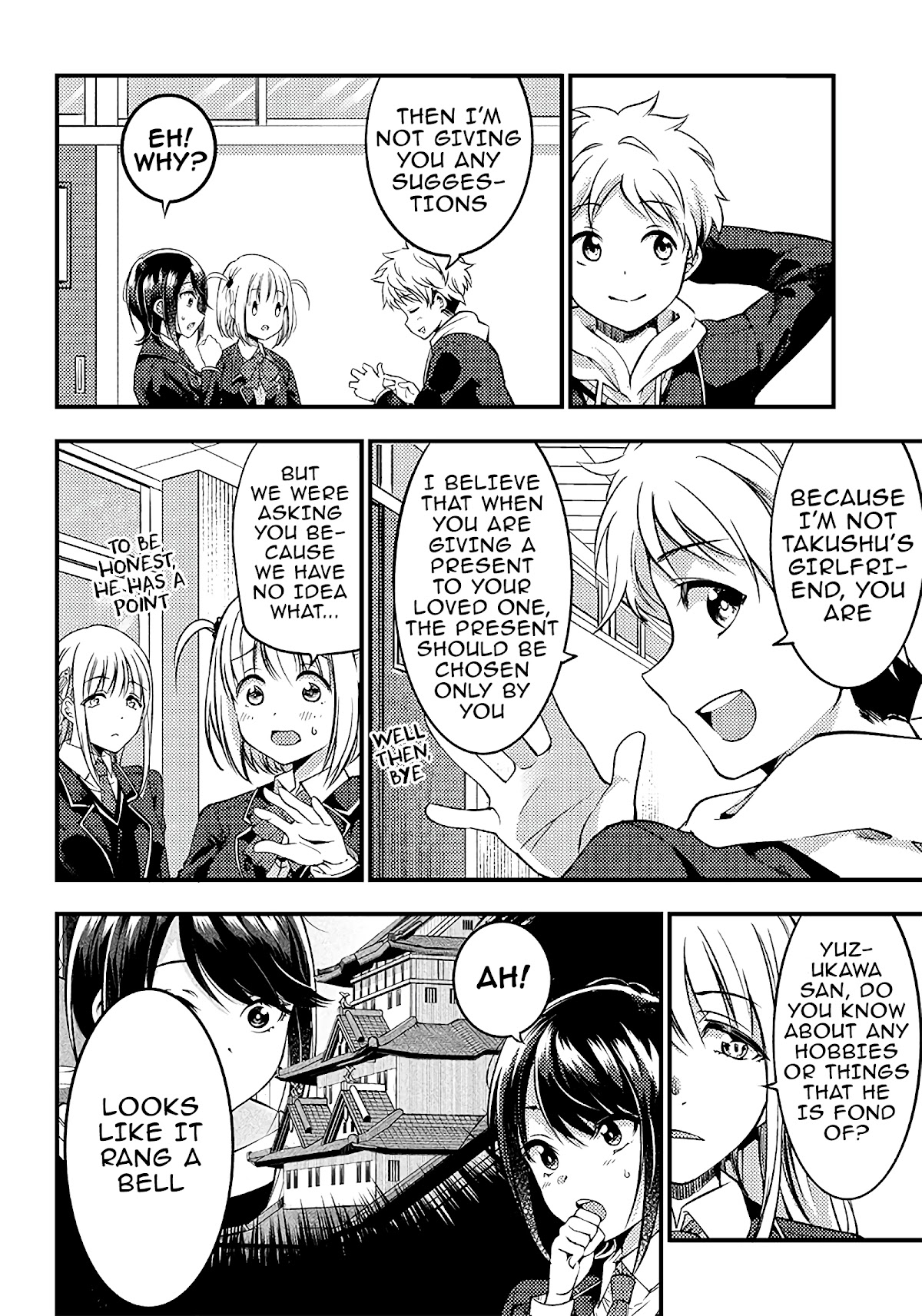 Yuzukawa-san wa, Sasshite Hoshii. Chapter 27 page 8 - Chapter 27: I want you to...