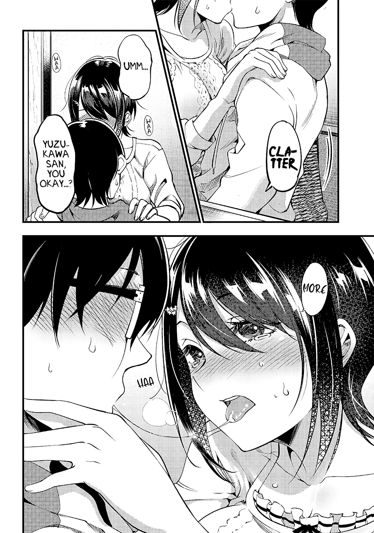 Yuzukawa-san wa, Sasshite Hoshii. Chapter 28 page 14 - Chapter 28: I want you to kiss me now