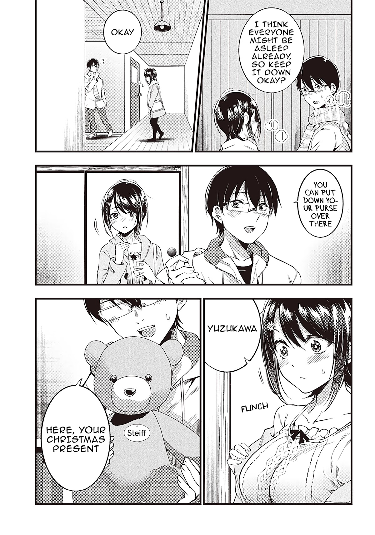Yuzukawa-san wa, Sasshite Hoshii. Chapter 28 page 3 - Chapter 28: I want you to kiss me now