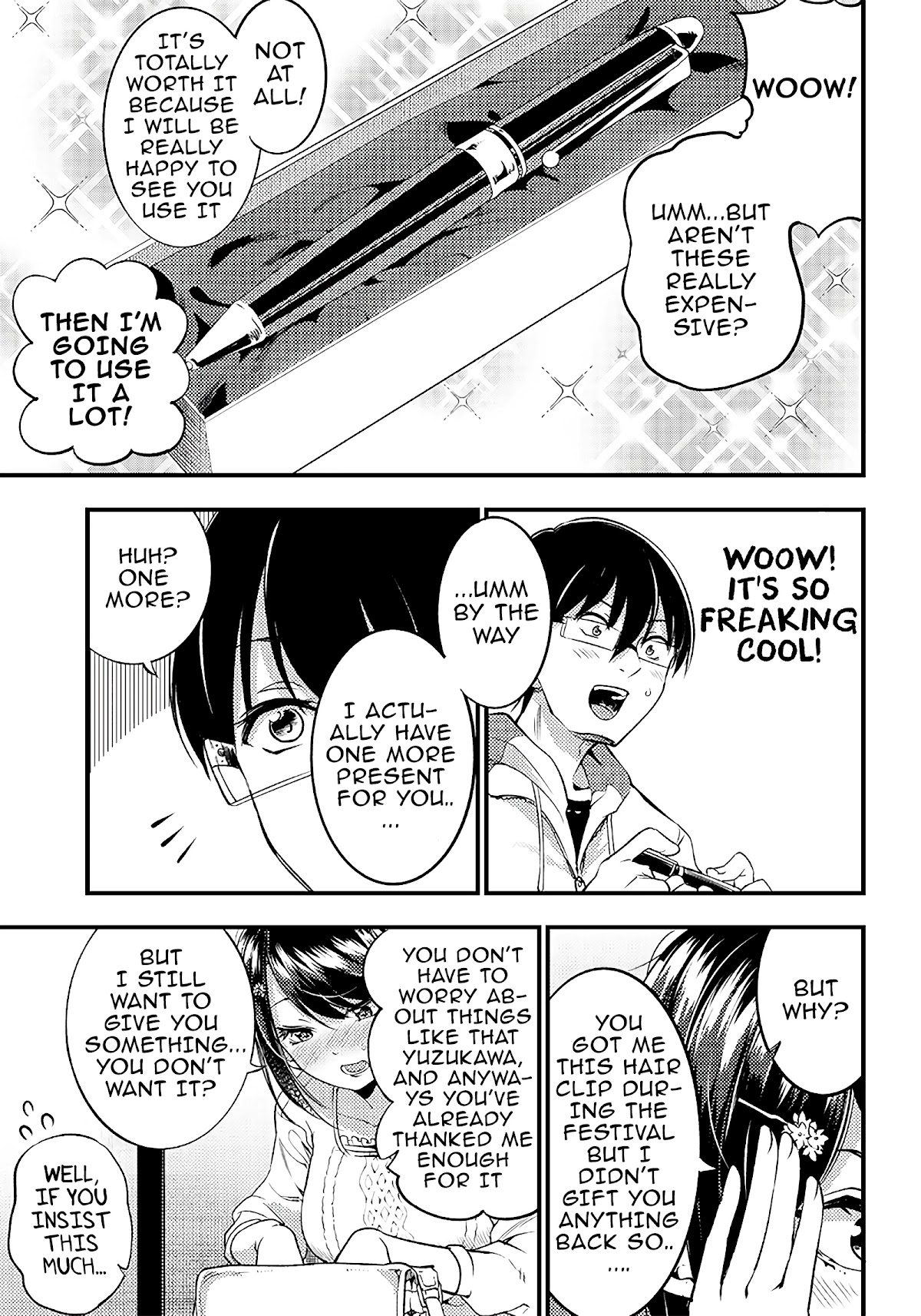 Yuzukawa-san wa, Sasshite Hoshii. Chapter 28 page 5 - Chapter 28: I want you to kiss me now