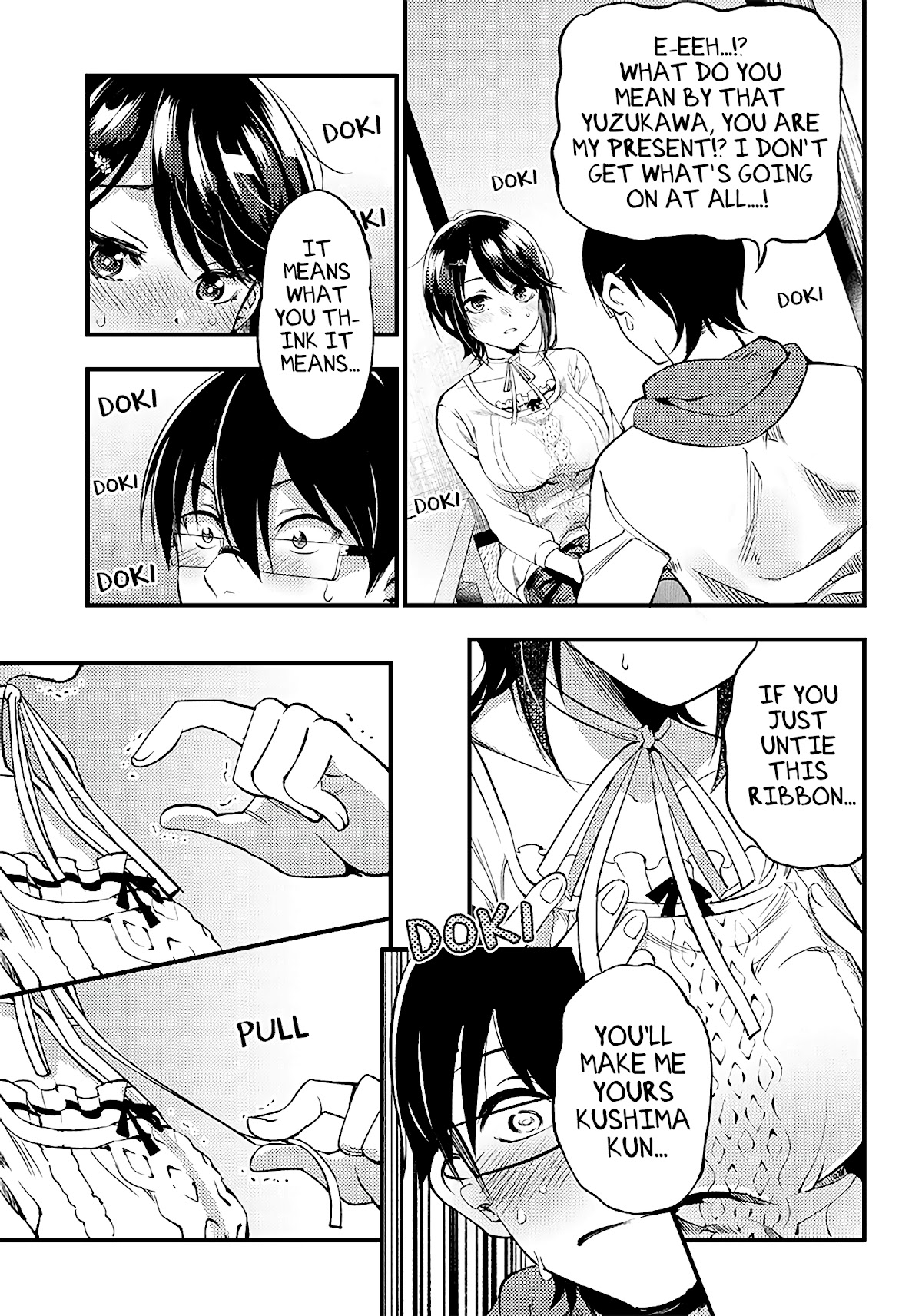 Yuzukawa-san wa, Sasshite Hoshii. Chapter 28 page 9 - Chapter 28: I want you to kiss me now