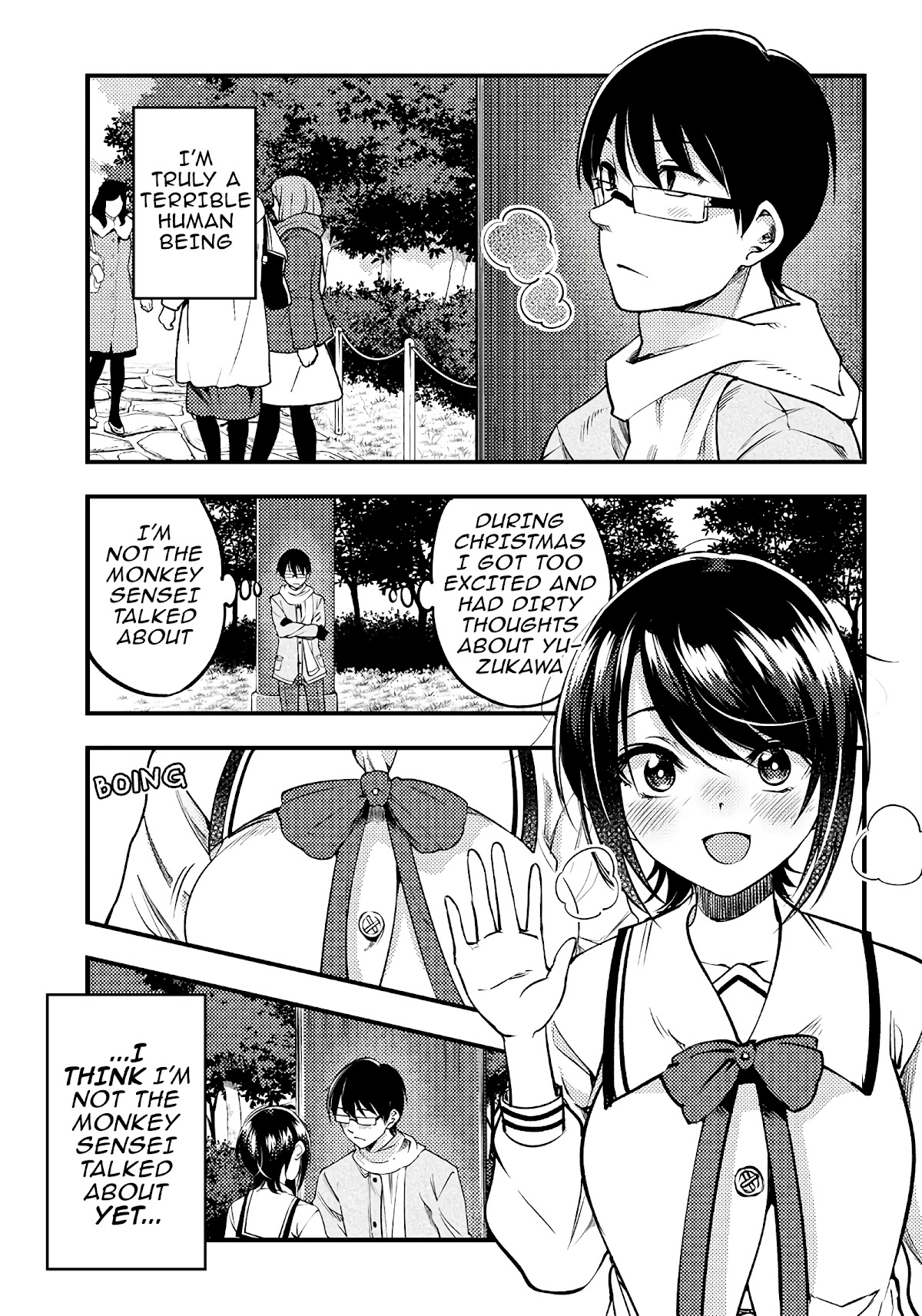 Yuzukawa-san wa, Sasshite Hoshii. Chapter 29 page 3 - Chapter 29: I know a place where we can go