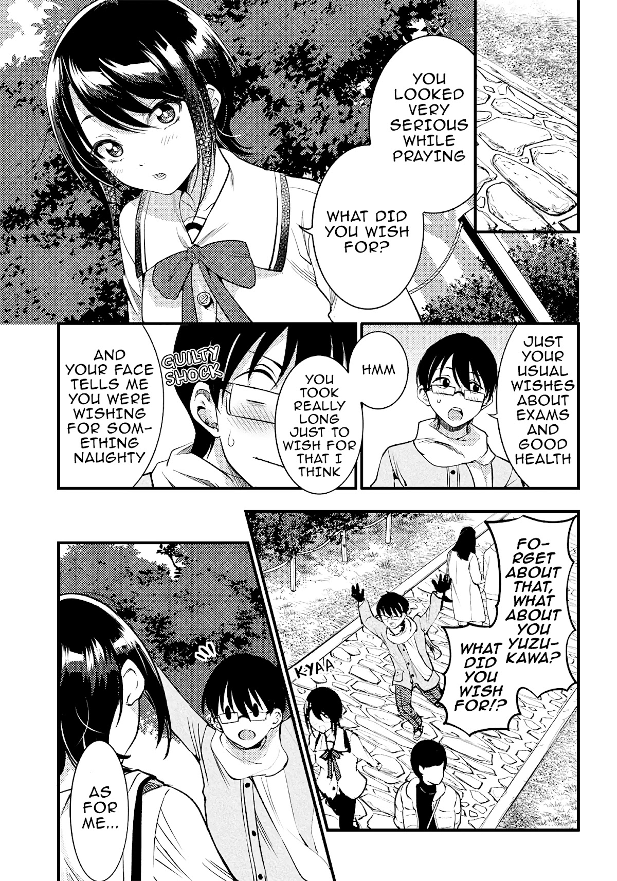 Yuzukawa-san wa, Sasshite Hoshii. Chapter 29 page 5 - Chapter 29: I know a place where we can go