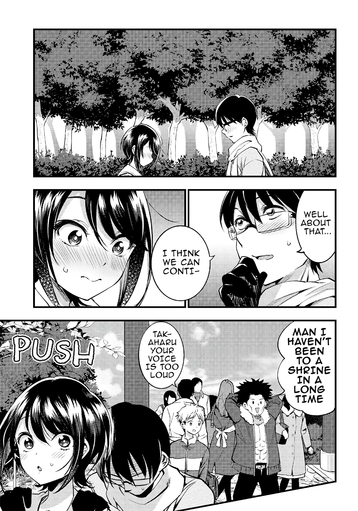 Yuzukawa-san wa, Sasshite Hoshii. Chapter 29 page 7 - Chapter 29: I know a place where we can go