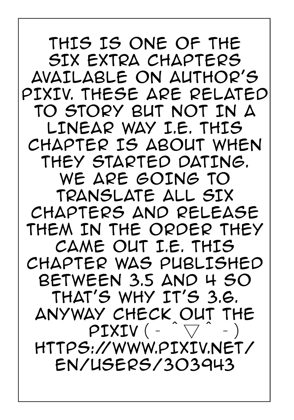 Yuzukawa-san wa, Sasshite Hoshii. Chapter 3.6 page 1 - Chapter 3.6: Pixiv Extra 1 - A couple who just started dating