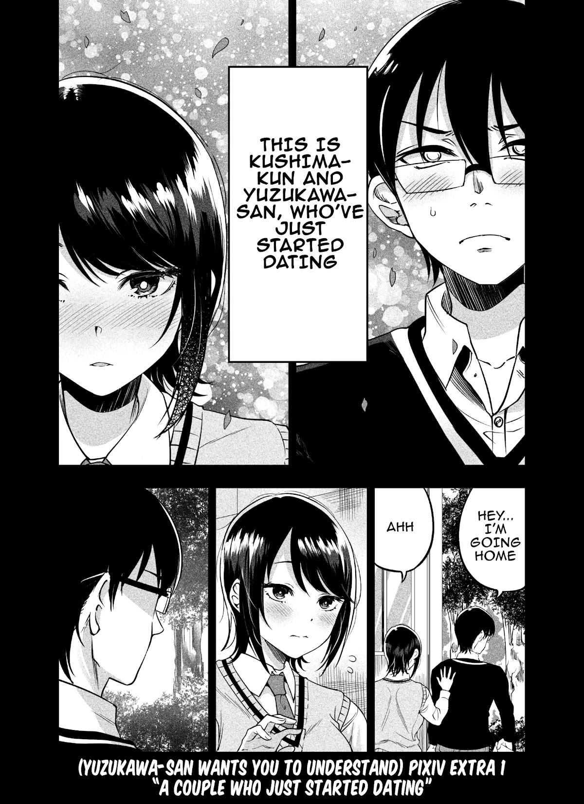 Yuzukawa-san wa, Sasshite Hoshii. Chapter 3.6 page 2 - Chapter 3.6: Pixiv Extra 1 - A couple who just started dating