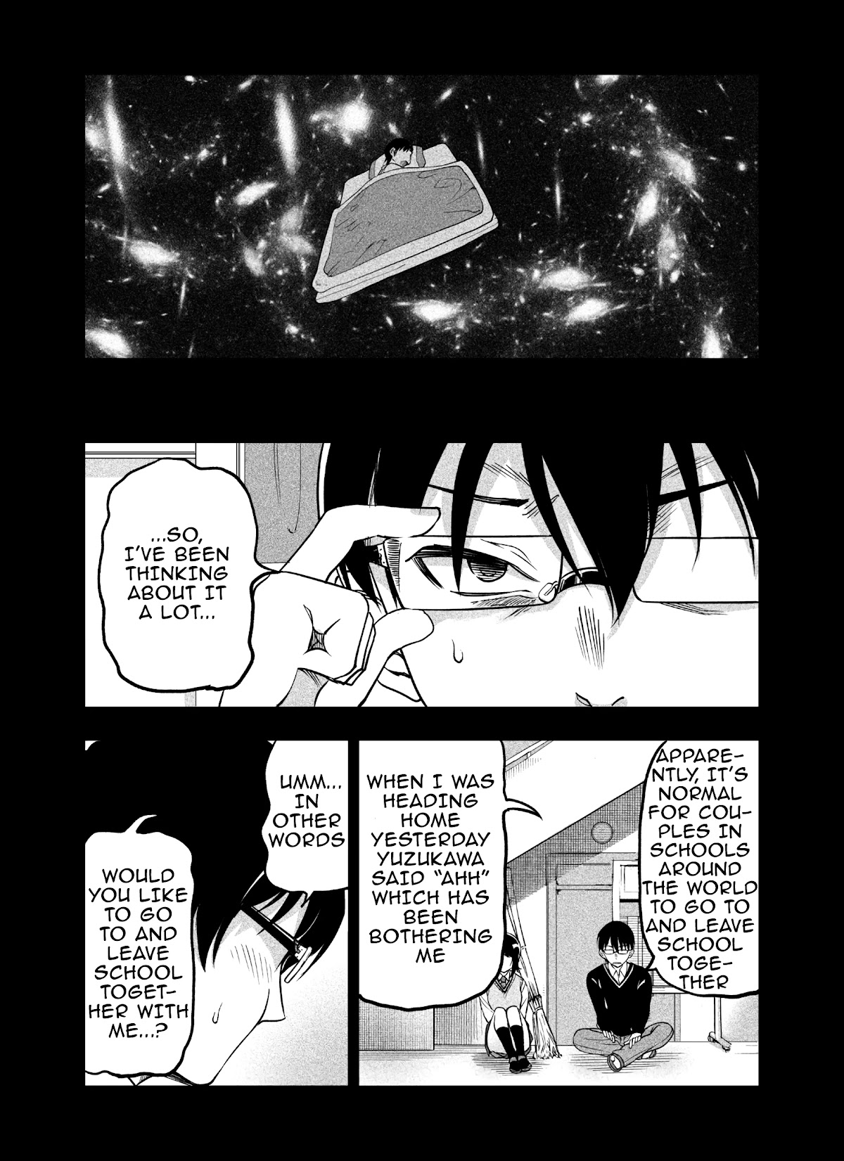 Yuzukawa-san wa, Sasshite Hoshii. Chapter 3.6 page 4 - Chapter 3.6: Pixiv Extra 1 - A couple who just started dating