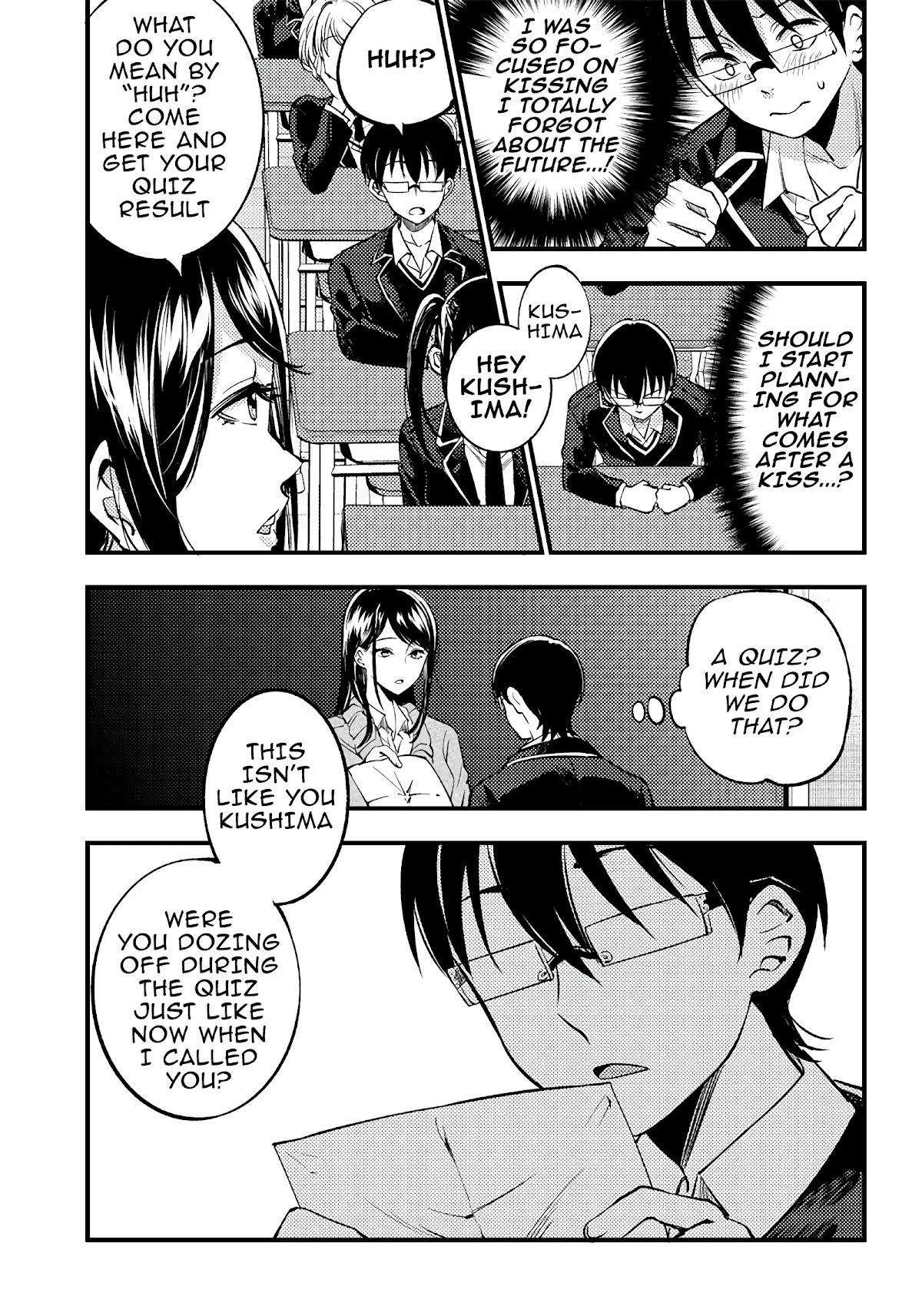 Yuzukawa-san wa, Sasshite Hoshii. Chapter 30 page 11 - Chapter 30: Which one will you choose, kissing or studying?