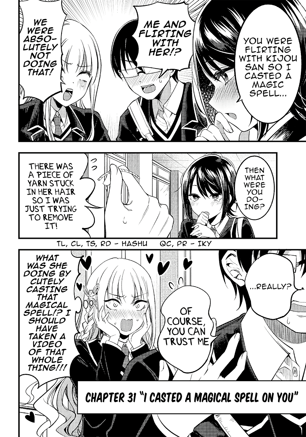 Yuzukawa-san wa, Sasshite Hoshii. Chapter 31 page 16 - Chapter 31: I casted a magical spell on you