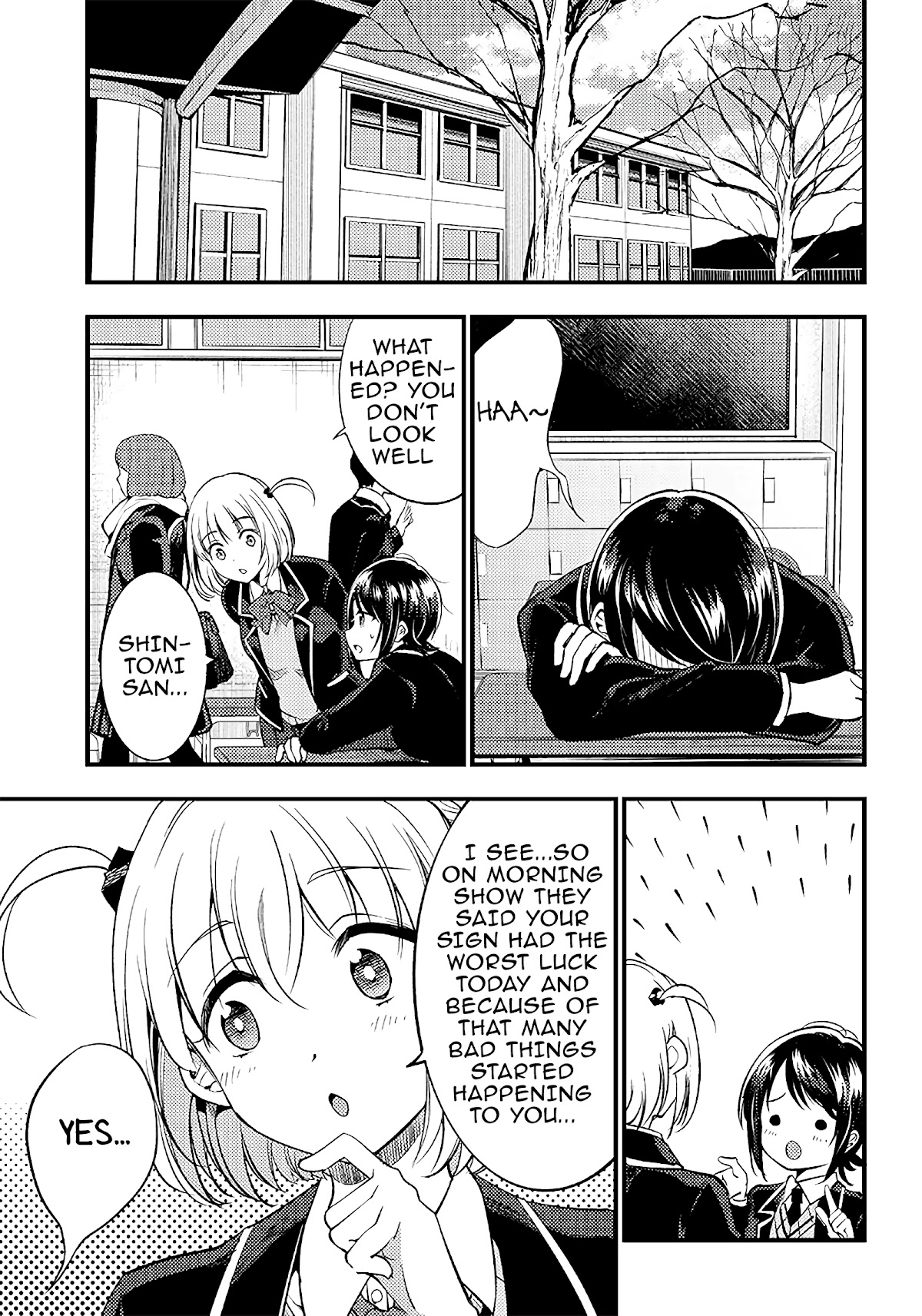 Yuzukawa-san wa, Sasshite Hoshii. Chapter 31 page 5 - Chapter 31: I casted a magical spell on you