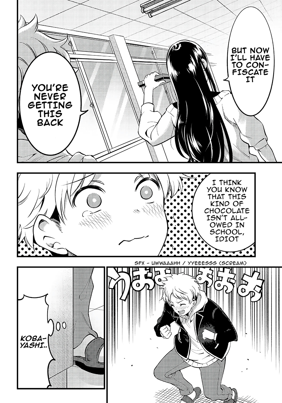 Yuzukawa-san wa, Sasshite Hoshii. Chapter 32 page 10 - Chapter 32: I want you to accept my chocolate