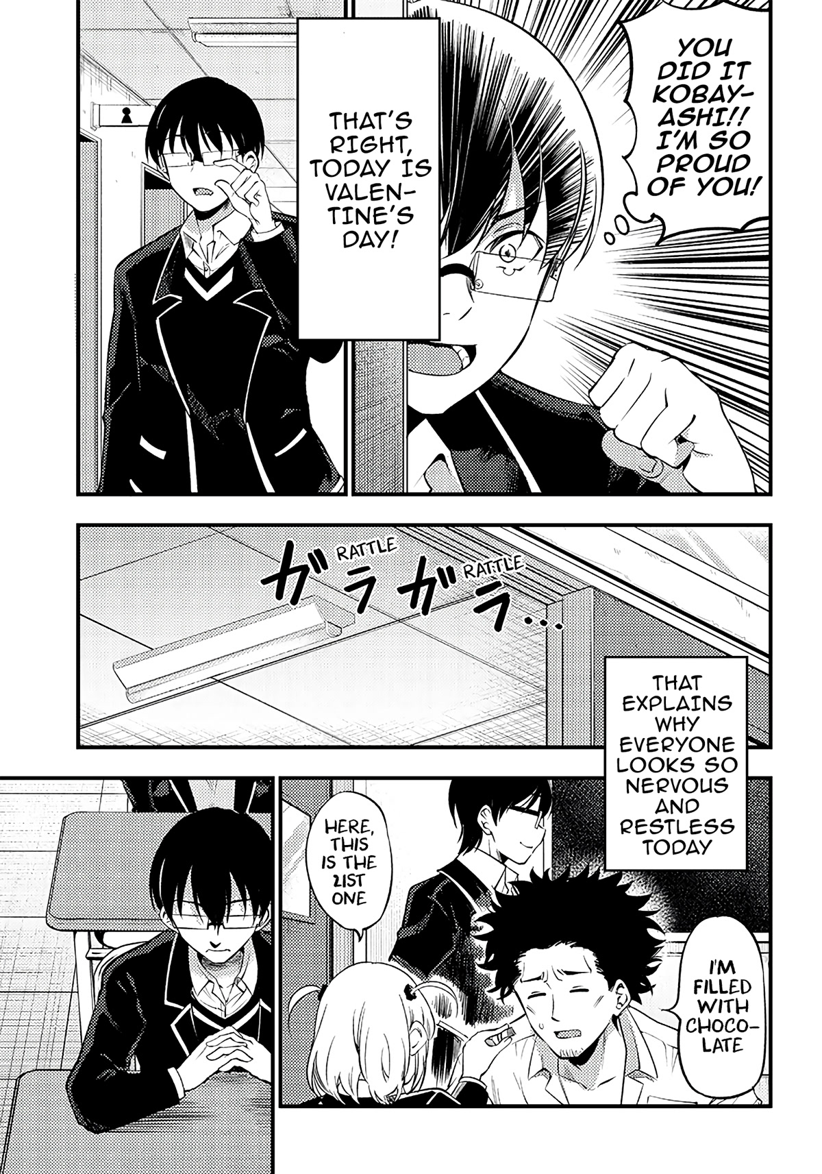 Yuzukawa-san wa, Sasshite Hoshii. Chapter 32 page 11 - Chapter 32: I want you to accept my chocolate