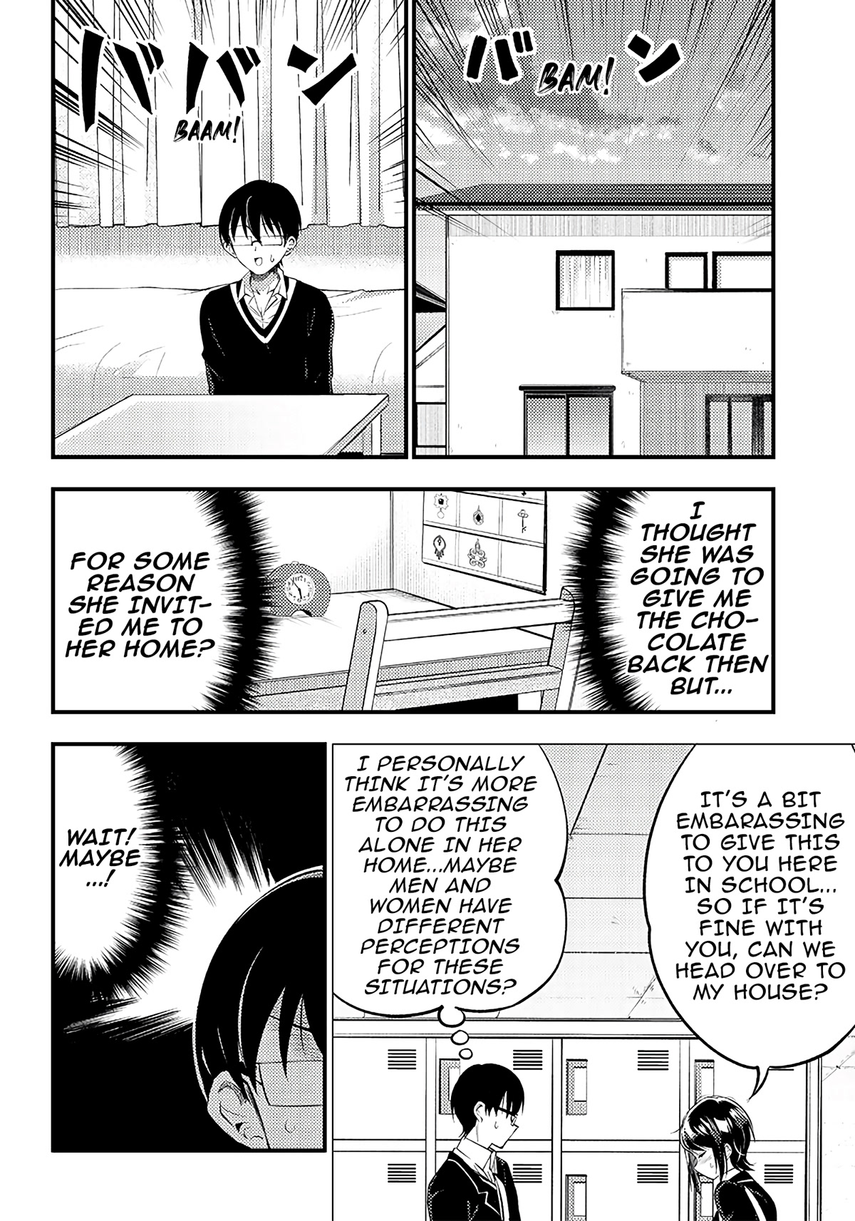 Yuzukawa-san wa, Sasshite Hoshii. Chapter 32 page 14 - Chapter 32: I want you to accept my chocolate