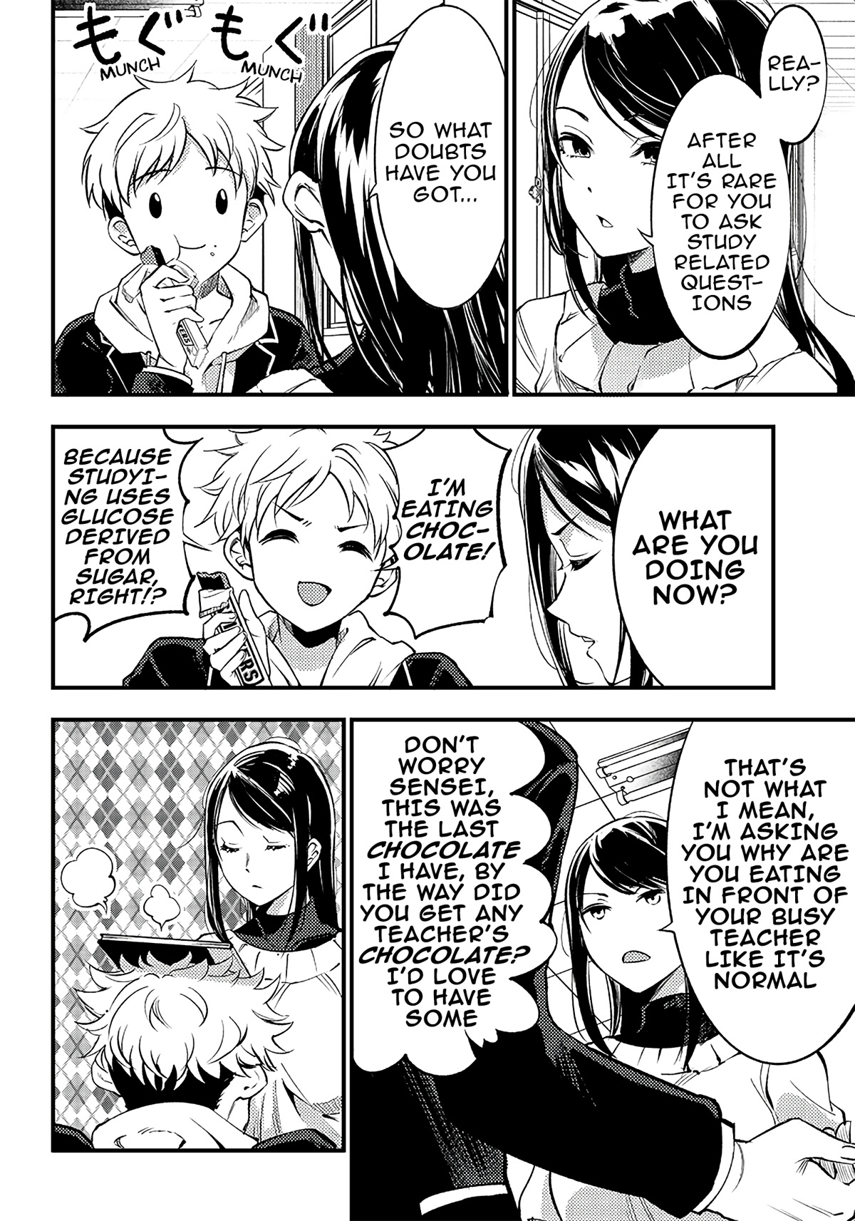 Yuzukawa-san wa, Sasshite Hoshii. Chapter 32 page 6 - Chapter 32: I want you to accept my chocolate