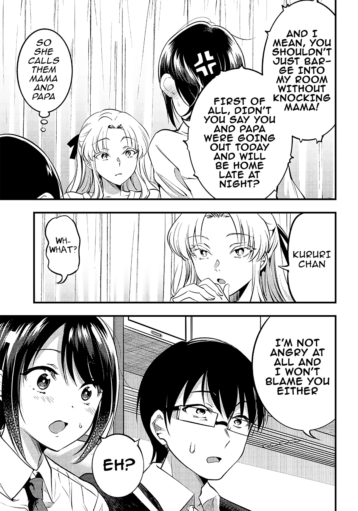 Yuzukawa-san wa, Sasshite Hoshii. Chapter 33 page 5 - Chapter 33: Her Parents