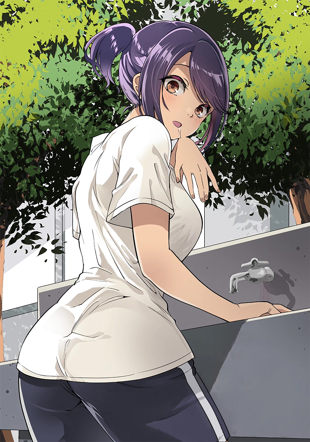 Yuzukawa-san wa, Sasshite Hoshii. Chapter 34.6 page 2 - Chapter 34.6: [Special Illustrations] After exercising