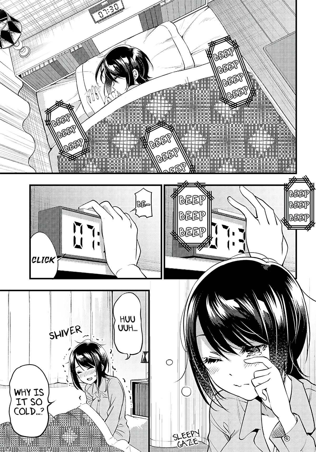 Yuzukawa-san wa, Sasshite Hoshii. Chapter 34 page 1 - Chapter 34: The day it snowed
